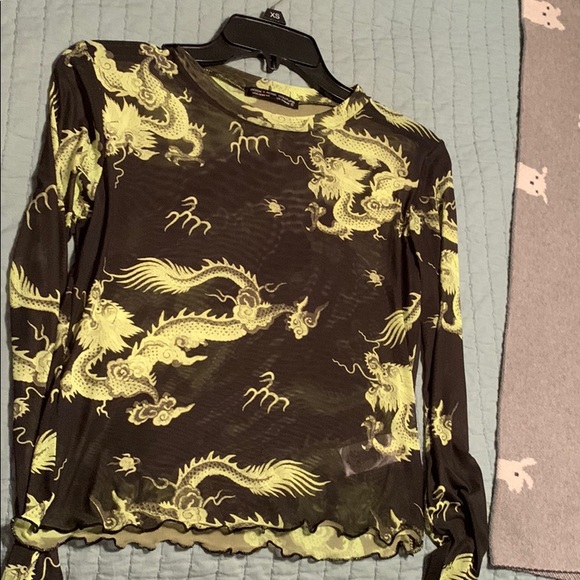 Rock Rose Couture Dolls kill mesh top - Picture 2 of 2